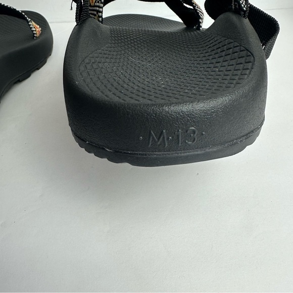 Chaco Sandals Men\'s Size 13 Pizza Single Strap Adjustable Outdoor Hiking Black main image 5